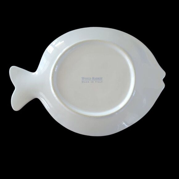 World Market's Made In Italy Fish Serving Plate - Picture 2 of 7